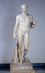 Athlete, Roman Copy After an Original by Polykleitos in Pompeii
